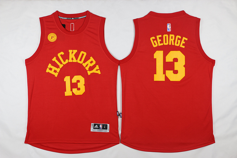 2017 NBA Indiana Pacers #13 George red jerseys